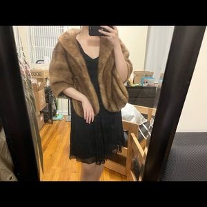 Mink shawl